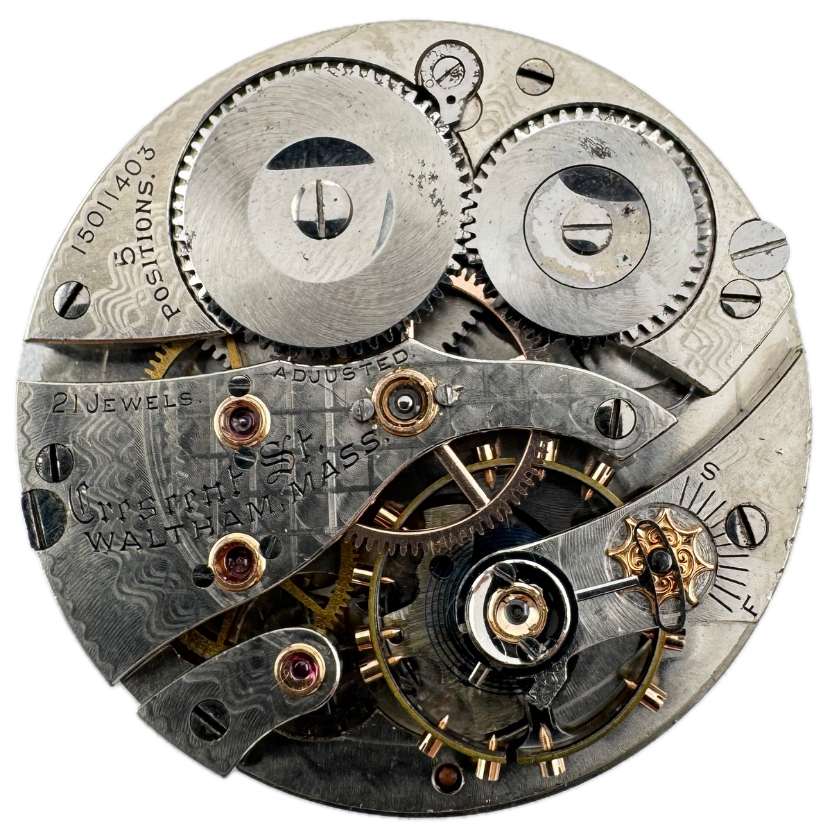 Waltham Montgomery Dial 1906
