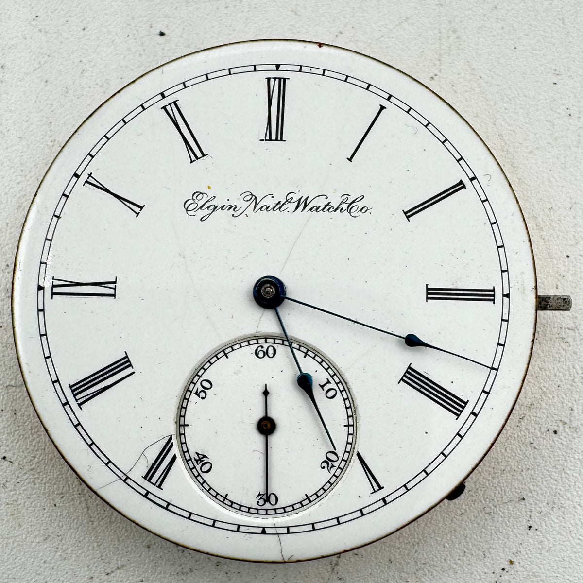 Elgin Natl Watch Co Roman Dial 1889