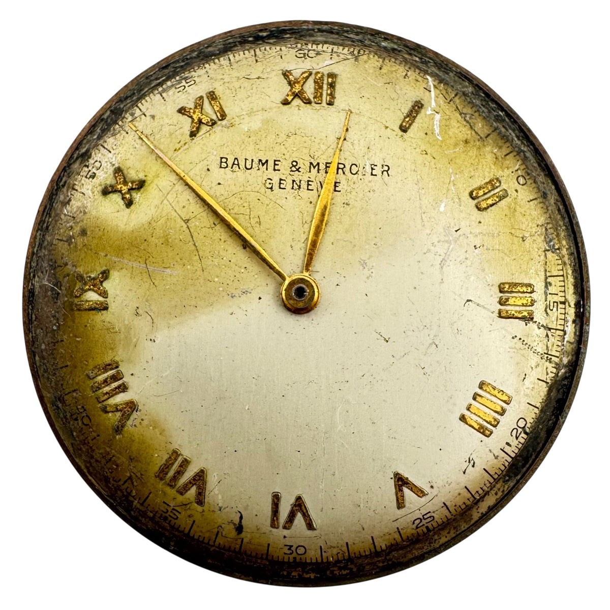 Baume & Mercier Geneve Roman Raised Numerals