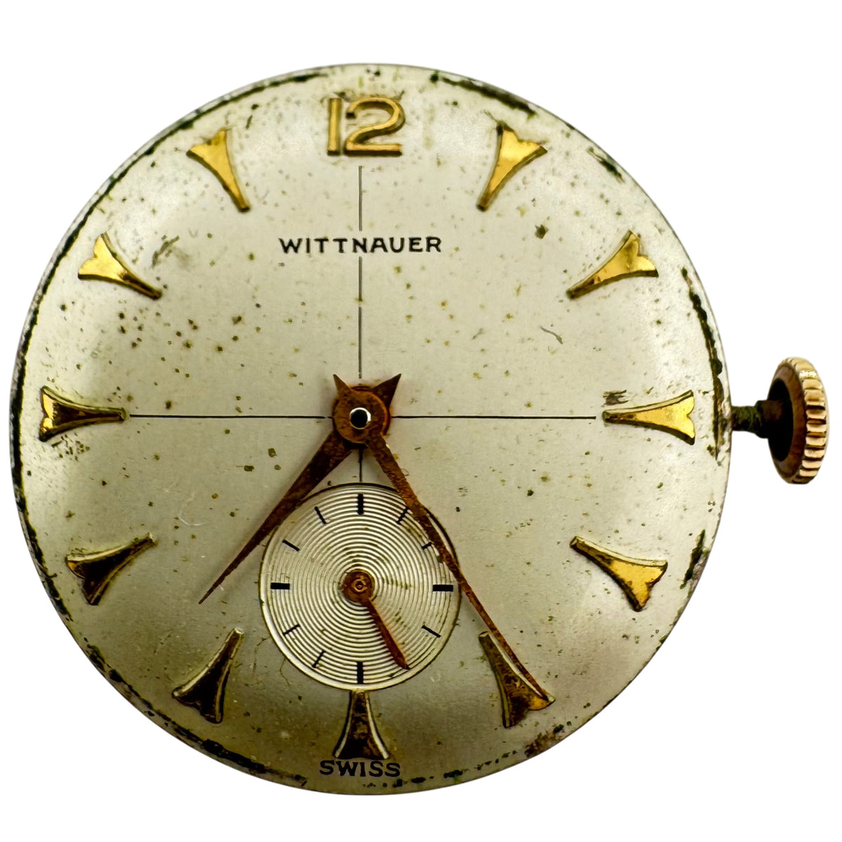 Wittnauer Crosshair Dial