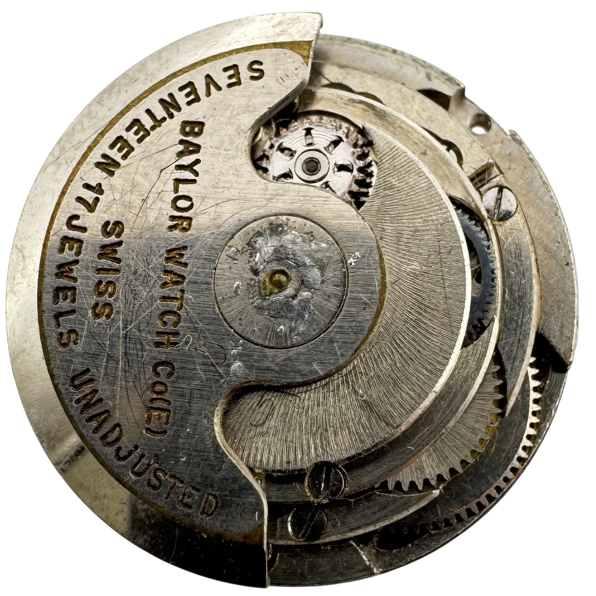 Baylor Watch Co. Black Round Dial