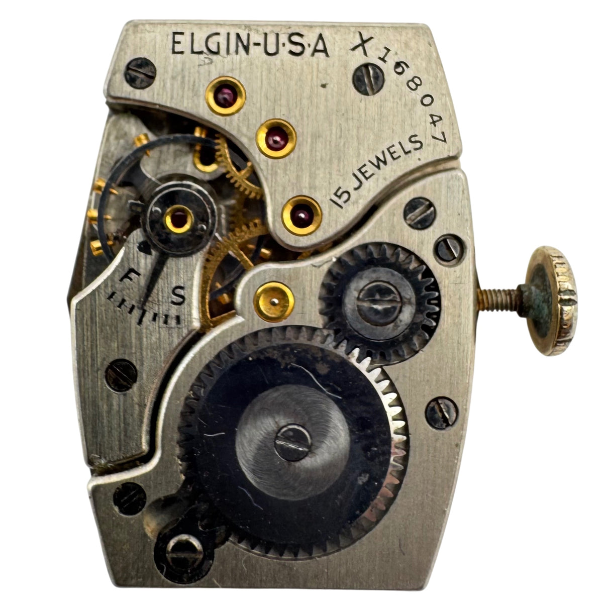 Elgin Art Deco Dial 1939