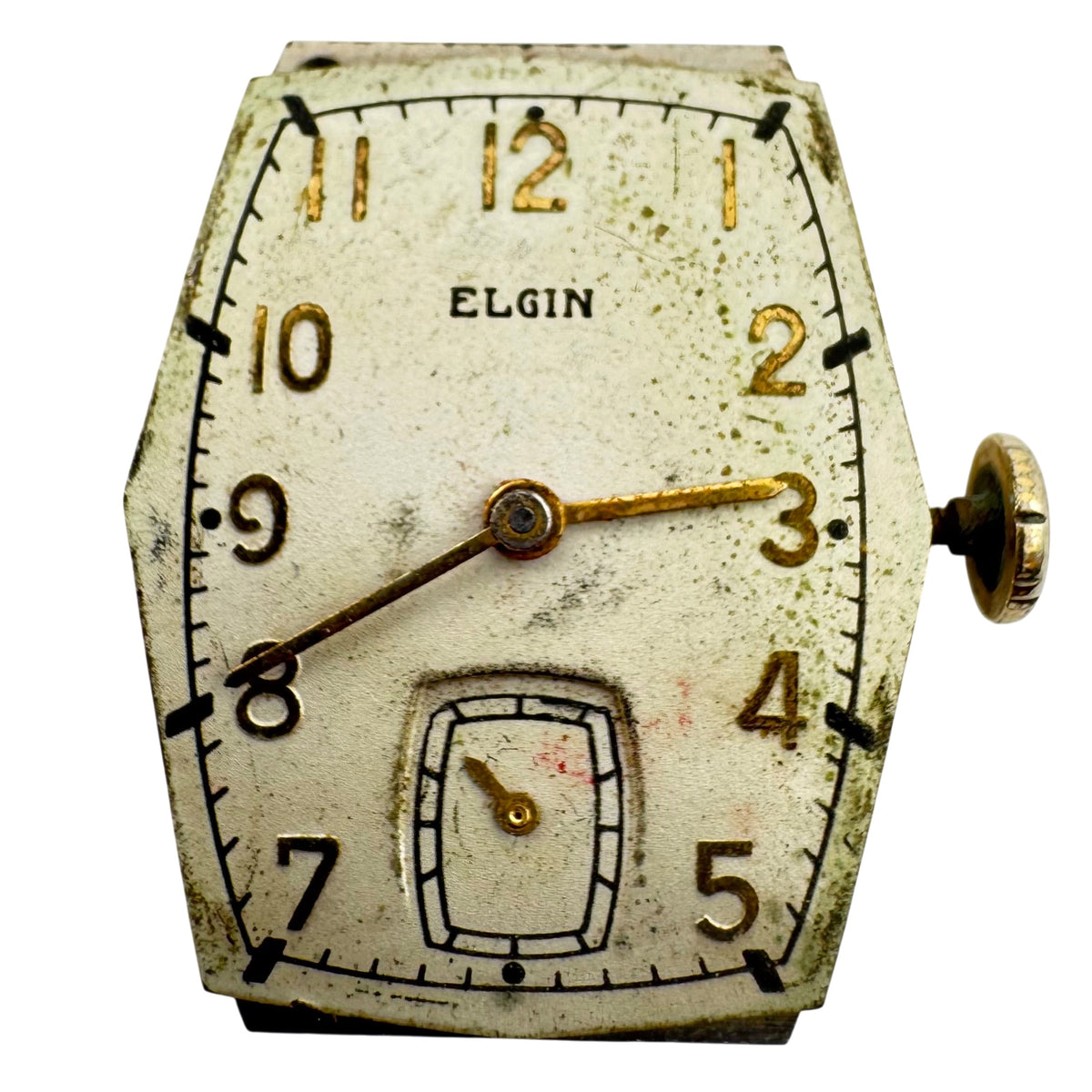 Elgin Art Deco Dial 1939