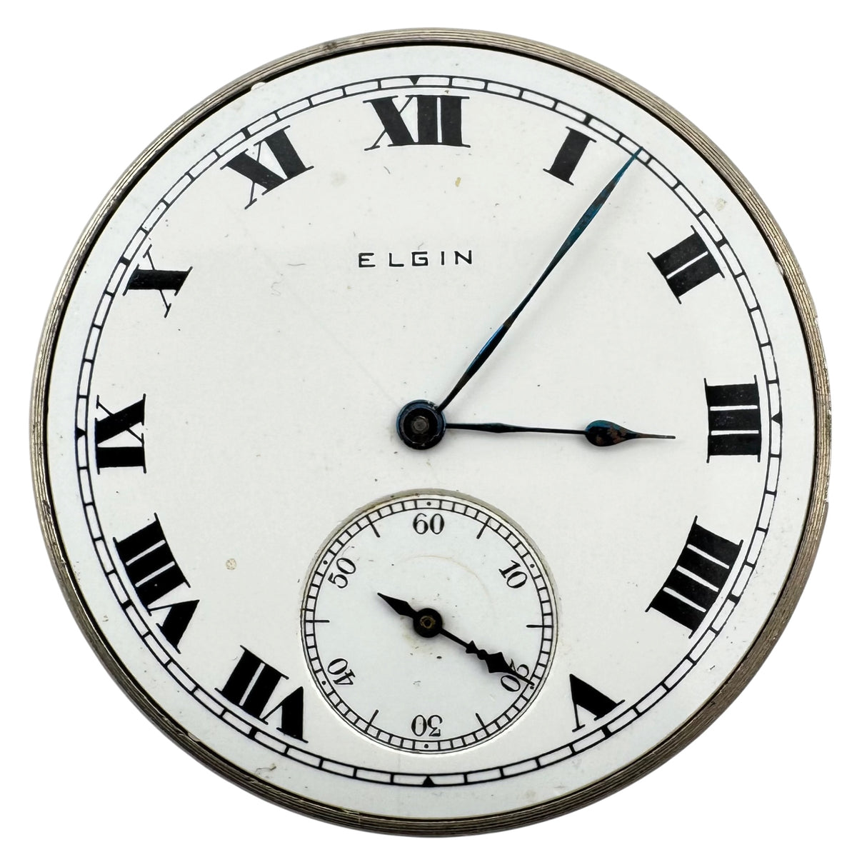 Elgin Heavy Roman Dial 1918