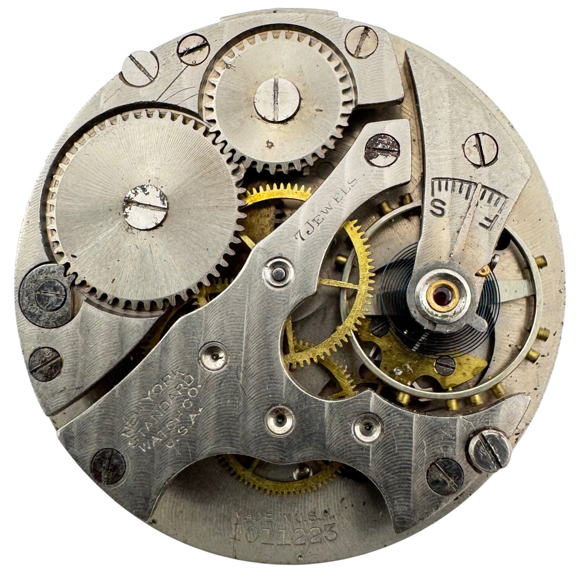 New York Standard Watch Co Art Deco Dial 1923