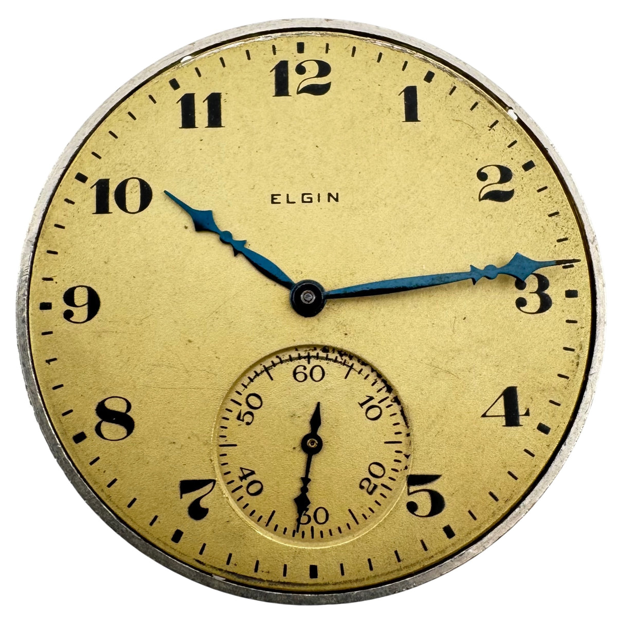 Elgin Matte Gold Tone 1924