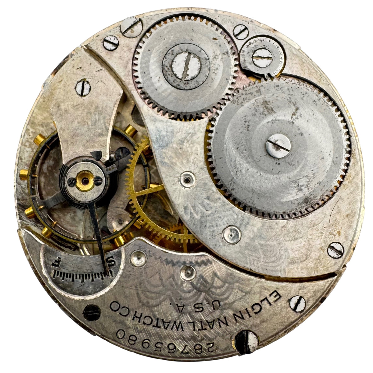 Elgin Metallic Arabic Dial 1926