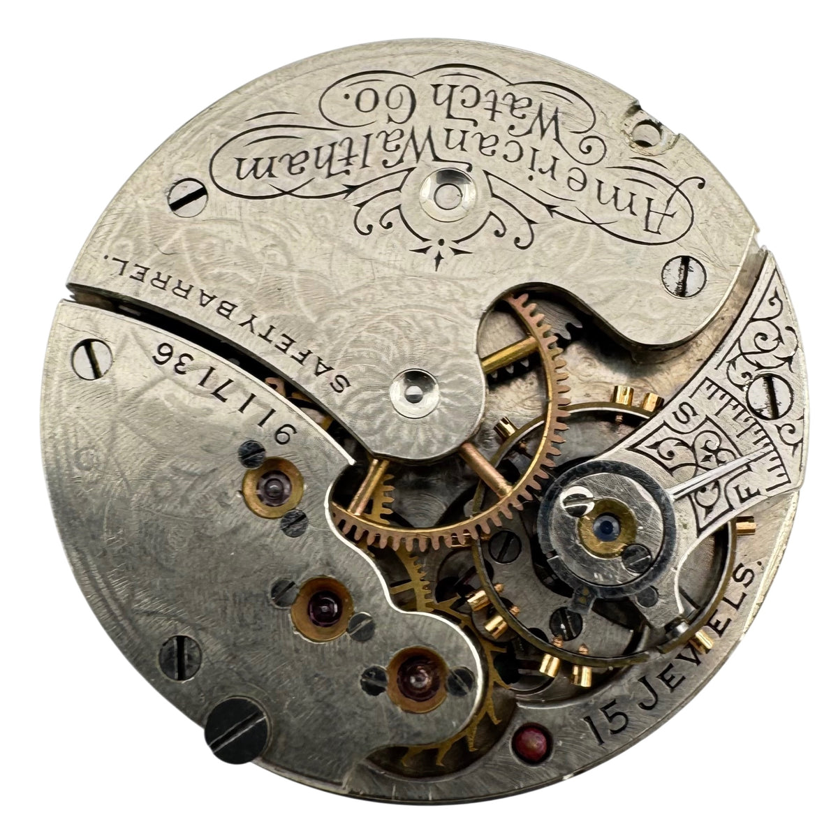 Waltham Roman Dial 1899