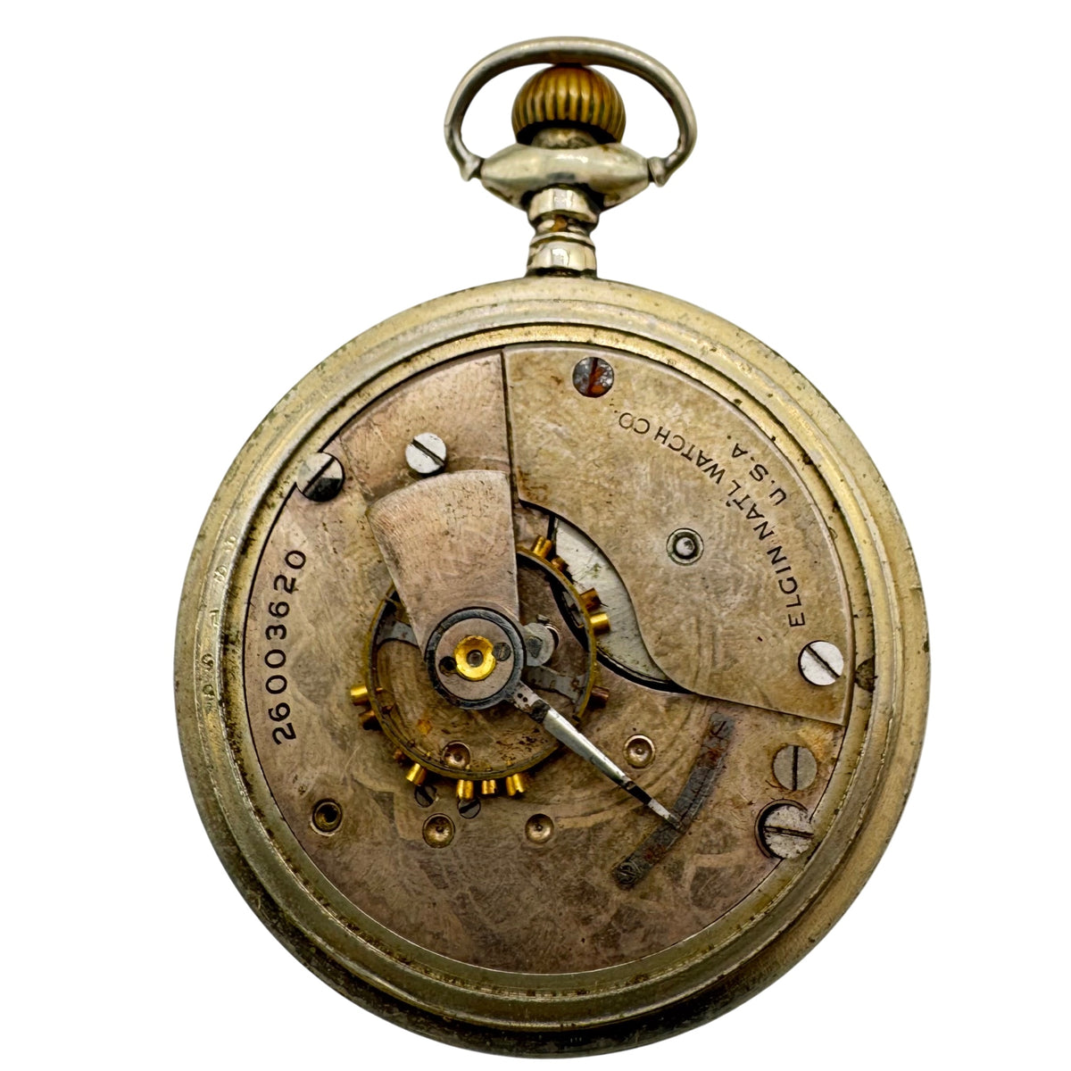 Elgin Single Sunk Arabic Dial 1923