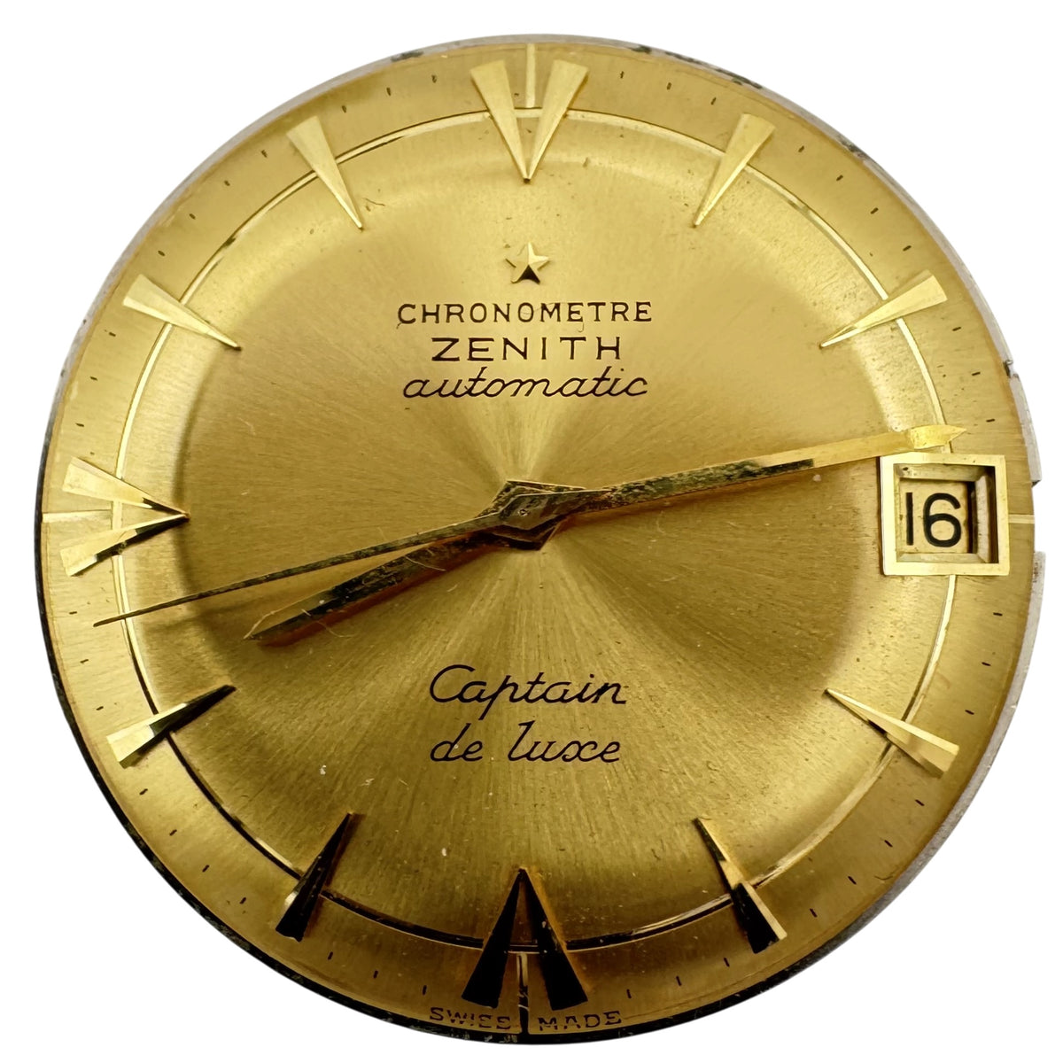 Zenith Captain De Luxe Chronometre Date 1964