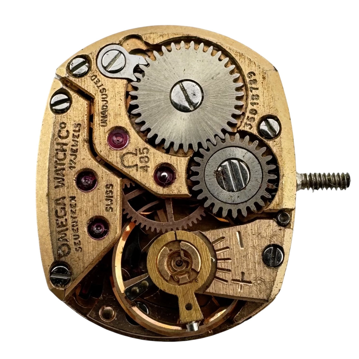 Omega Egg Sunburst Dial 1972