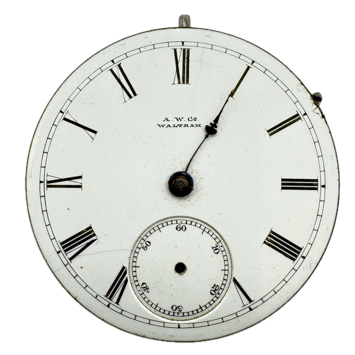 A W Co Waltham Checkered 1882