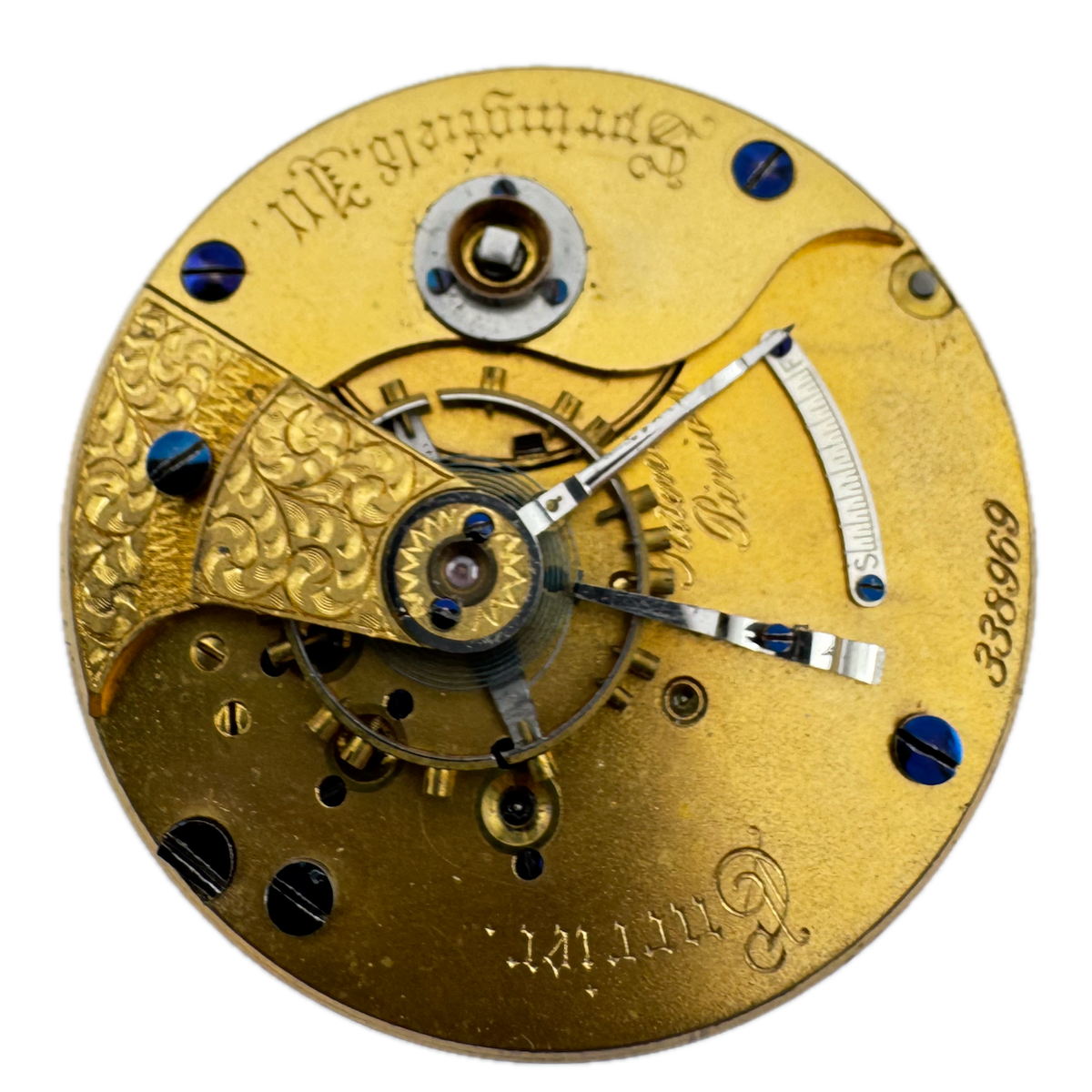 Illinois Watch Co Single Sunk 1883