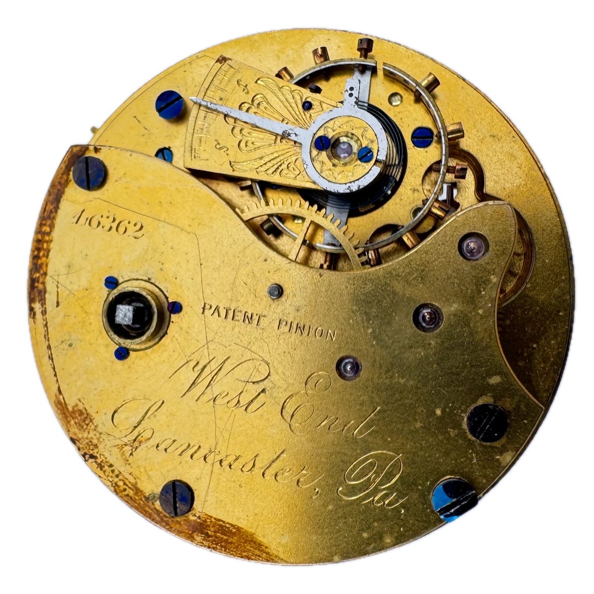Lancaster Watch Co. No. 10 1881