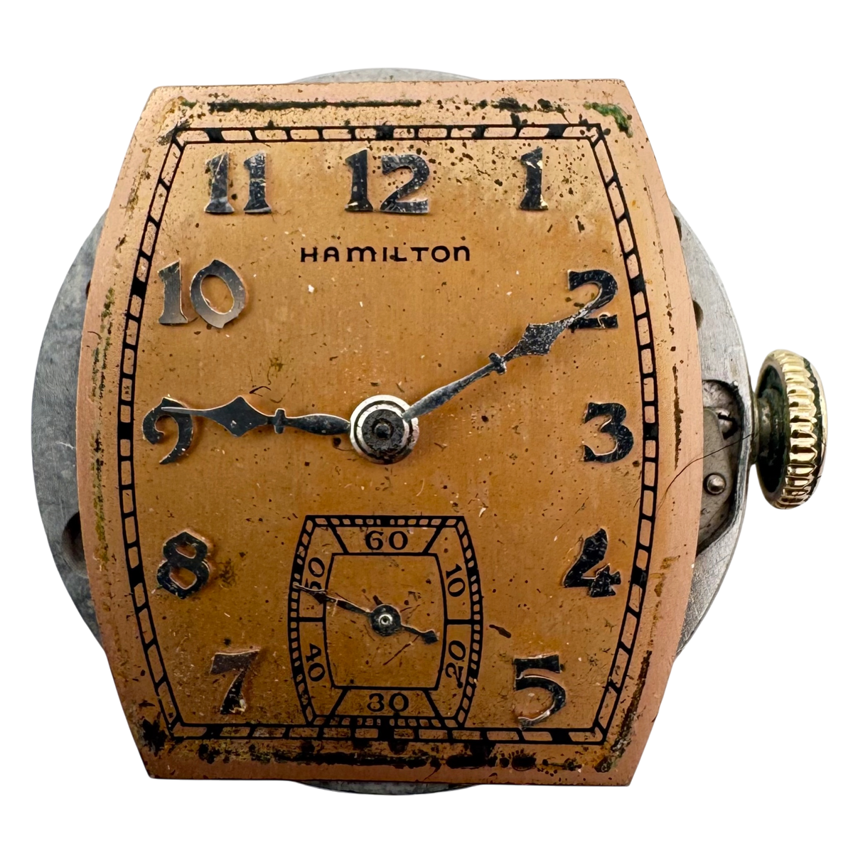 Hamilton Tonneau Art Deco Dial 1927