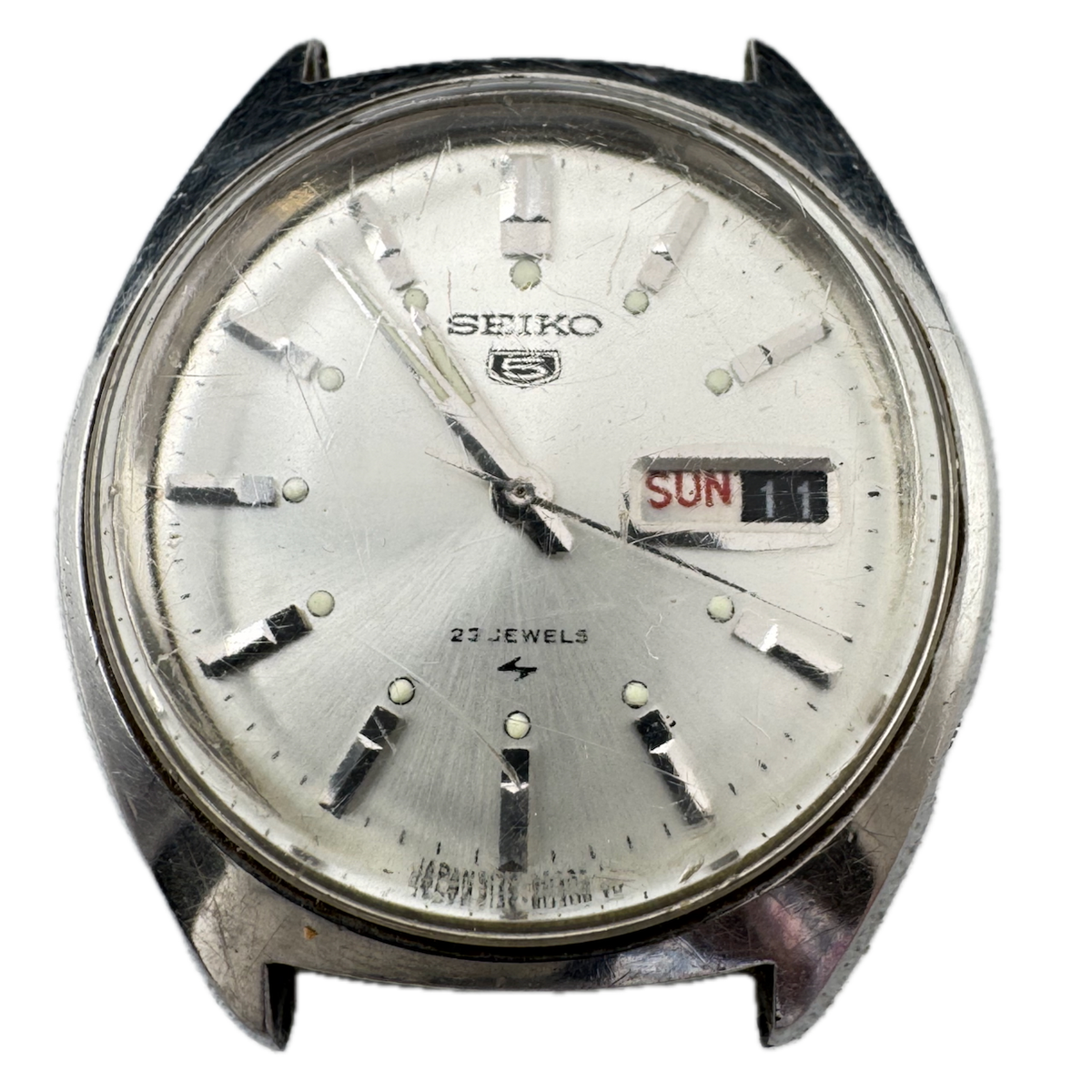 Vintage Seiko 5126-8010 5 Day Date Sunburst Men's Automatic Wristwatch 5126