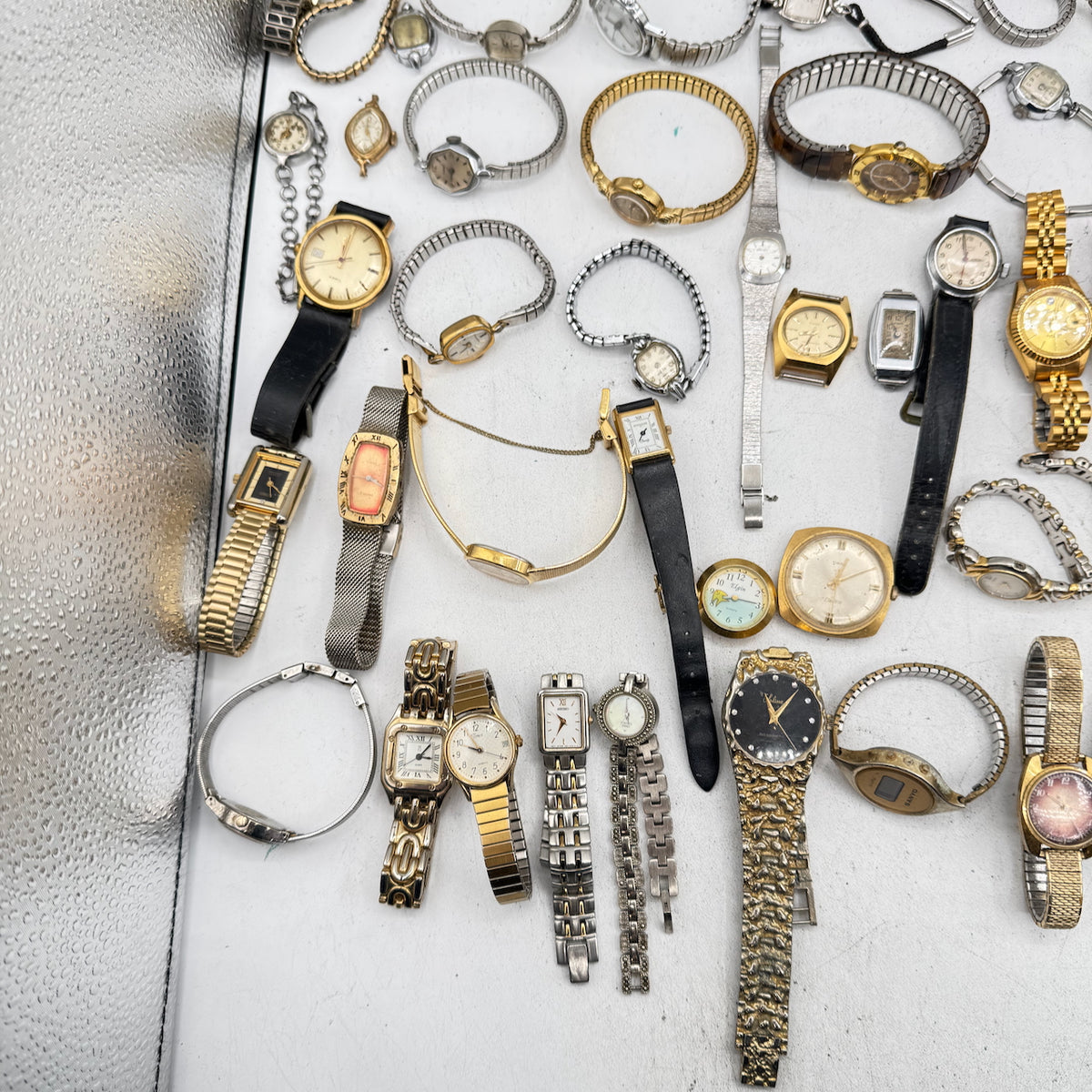 Vintage Caravelle, Elgin, Seiko, etc. Lot of 50 Ladies Mechanical Wristwatch 6