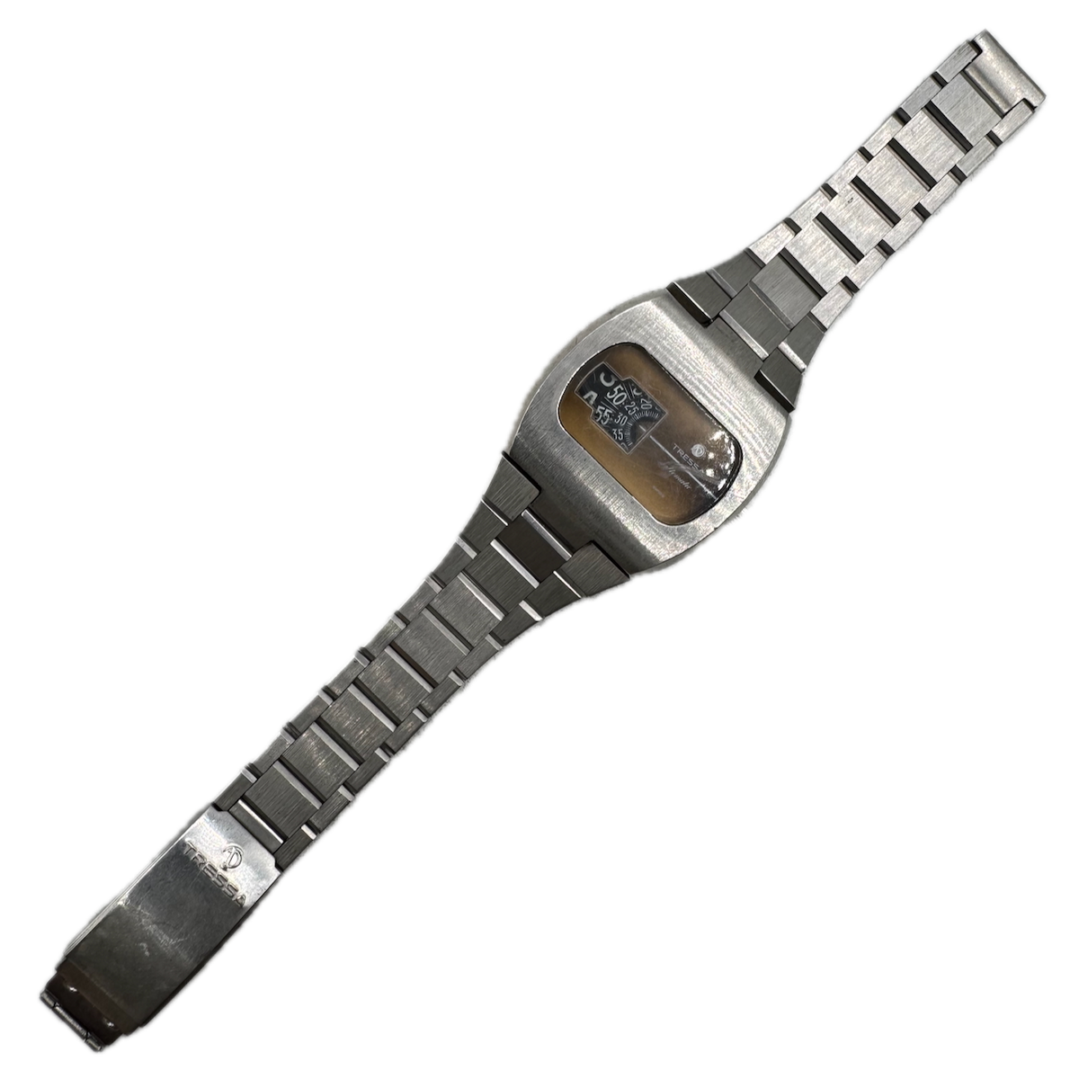 Vintage Tressa Saltomatic Jump Hour Digital Men's Automatic Wristwatch AS2072