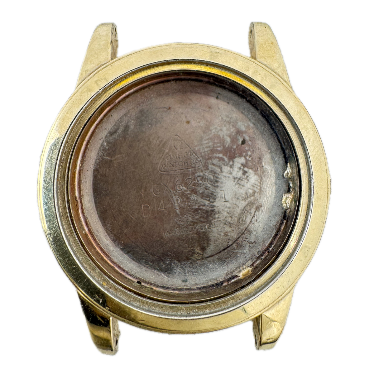 Vintage Omega GX6250 Men's Wristwatch Case 34.5mm 14k Gold FilledSwiss