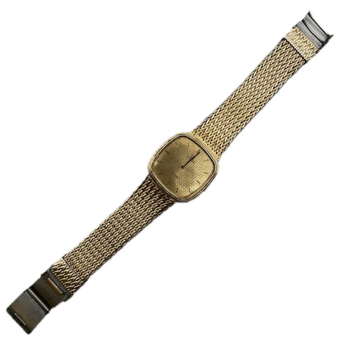 Vintage 30mm Omega 191.0189 De Ville Men's Quartz Wristwatch 1377 Swiss 10k RGP