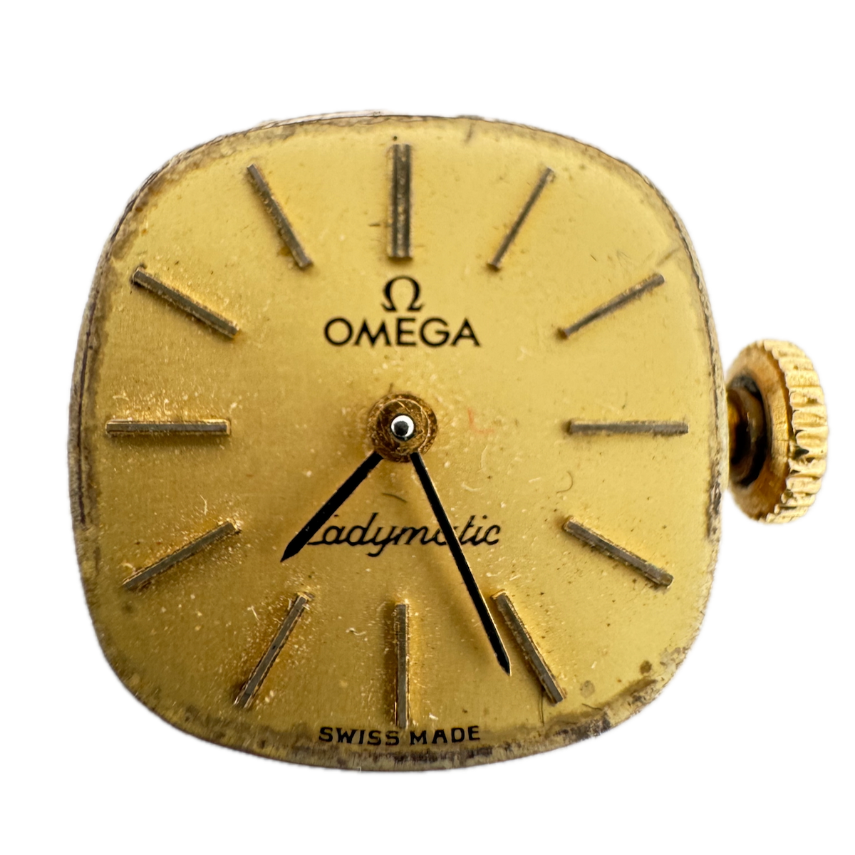 Vintage Omega Ladymatic 17j Automatic Ladies Wristwatch Movement 660 Swiss