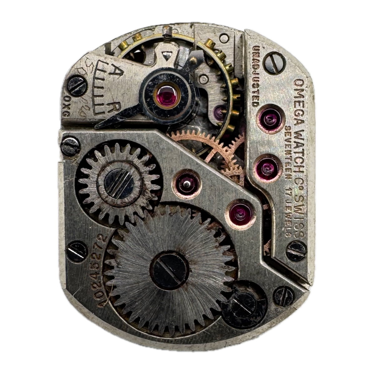 Vintage 14mm Omega 17 Jewel Mechanical Ladies Wristwatch Movement R 13.5 Swiss