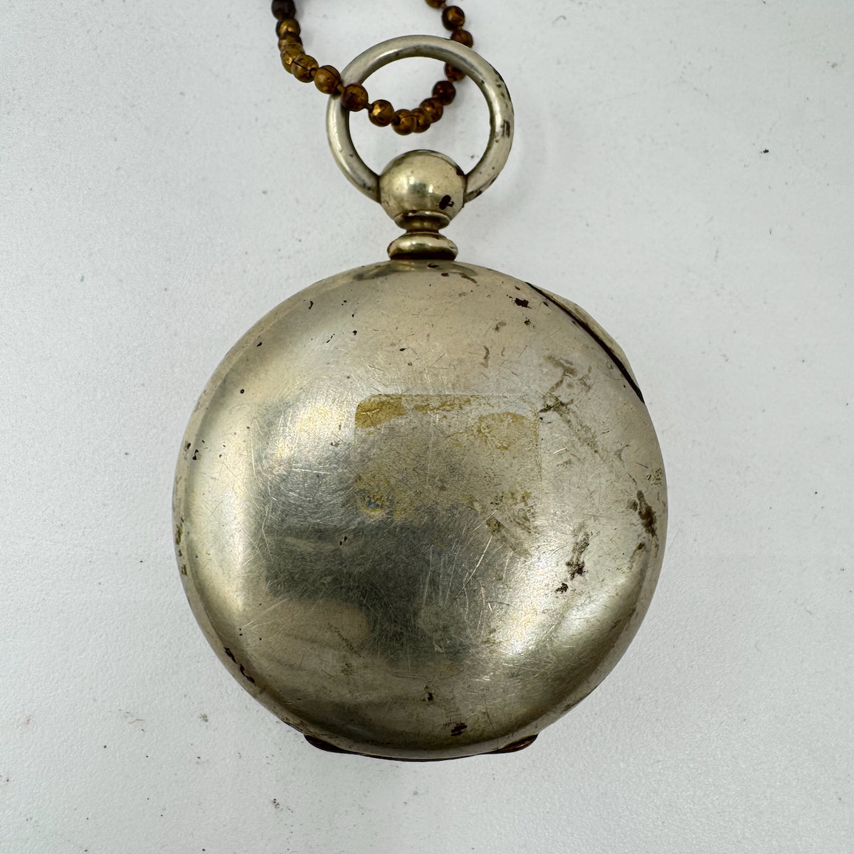 Antique 18 Size Fahys Open Face Pocket Watch Case for Key OresilverCoin Edge