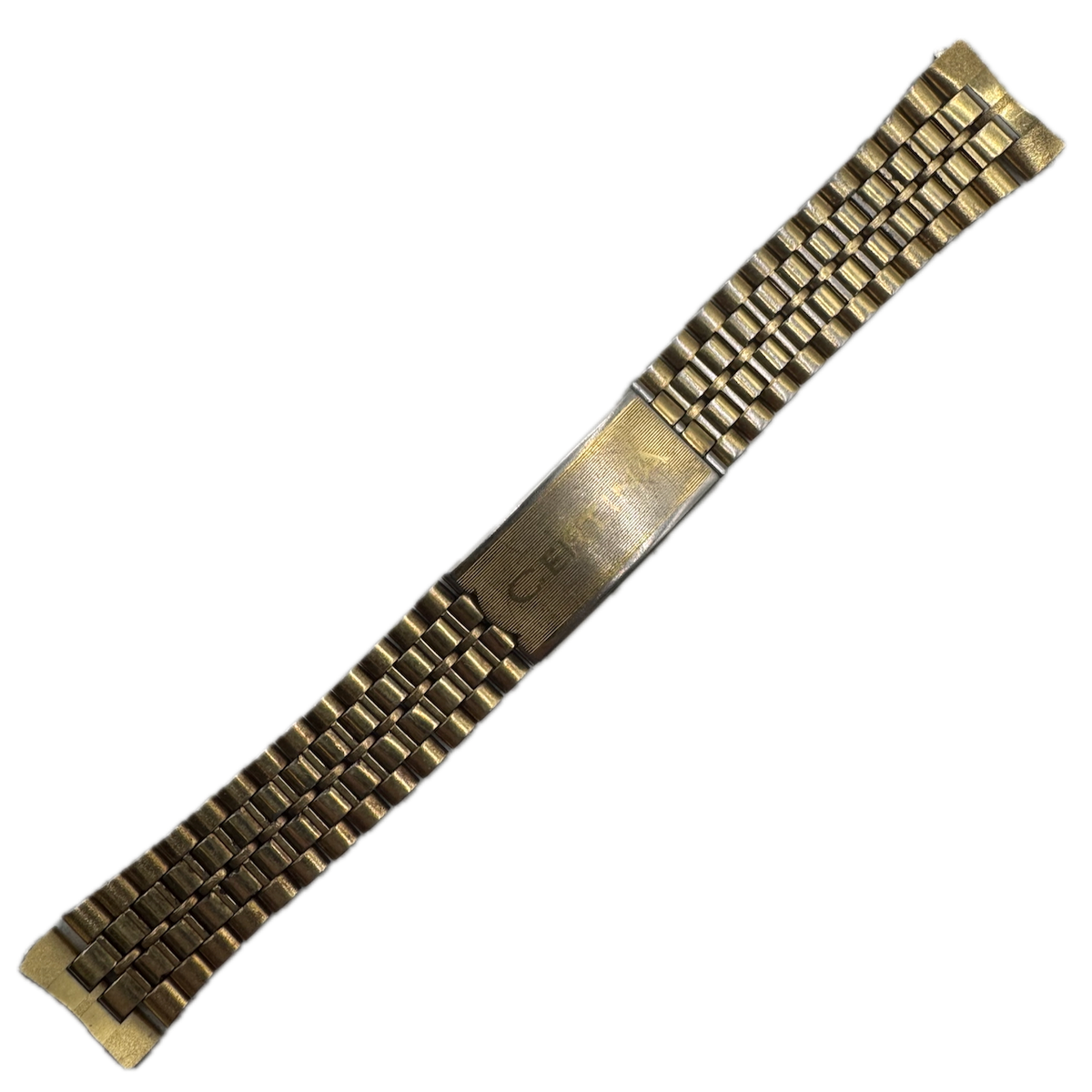 Vintage 21mm Certina NSA Men's Wristwatch Bracelet Gold Tone Swiss for Parts