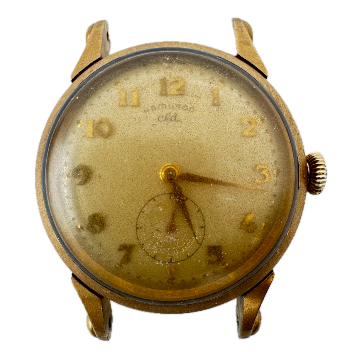 Vintage Hamilton CLD Men's Mechanical Wristwatch Swiss 10k Gold Filled