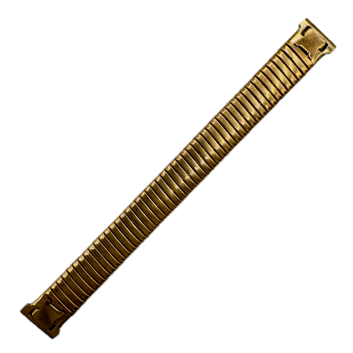 Vintage 14mm Surefit Men's Wristwatch Bracelet 10k Gold Filled Stretch USA