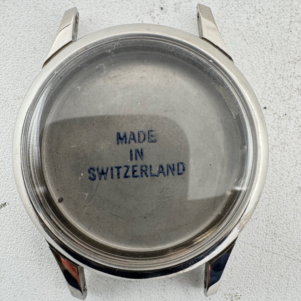 Vintage Unbranded 31064 Men's Wristwatch Case for Chronograph 37mm Swiss