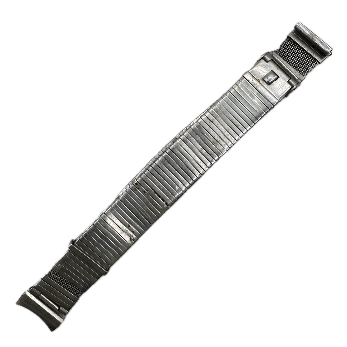 Vintage 17mm Forstner Men's Wristwatch Band Stainless Steel Komfit USA