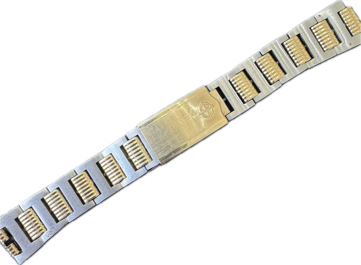 Vintage 20mm JB Champion Men's Wristwatch Bracelet Steel & 10k GF Zodiac
