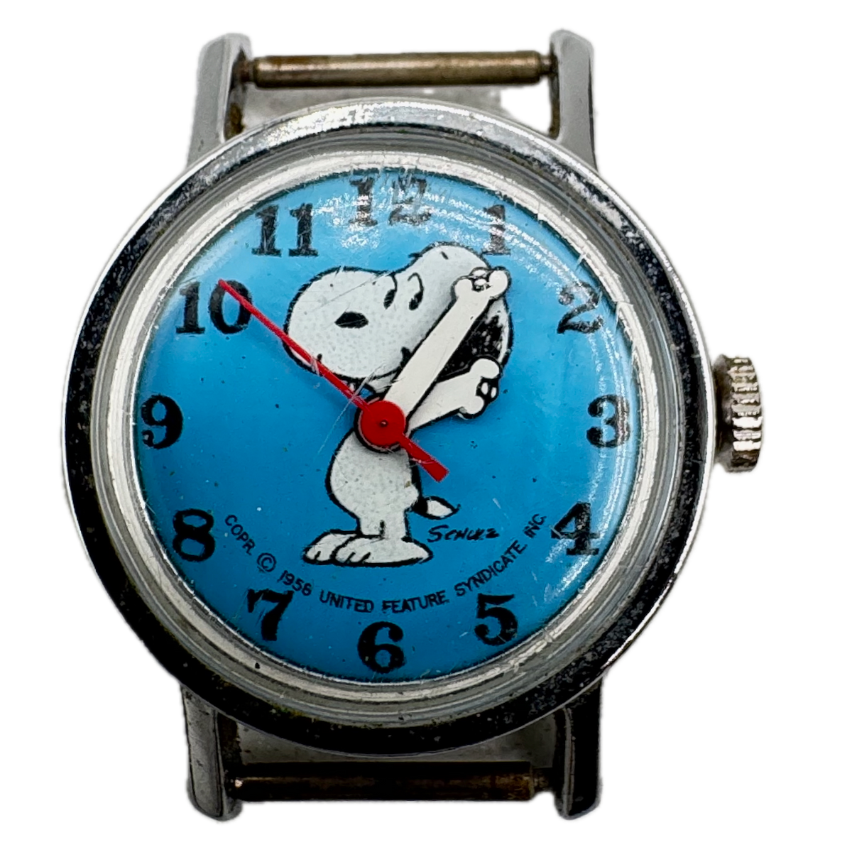 Vintage United Feature Syndicate Snoopy Children's Mechanical Wristwatch USA