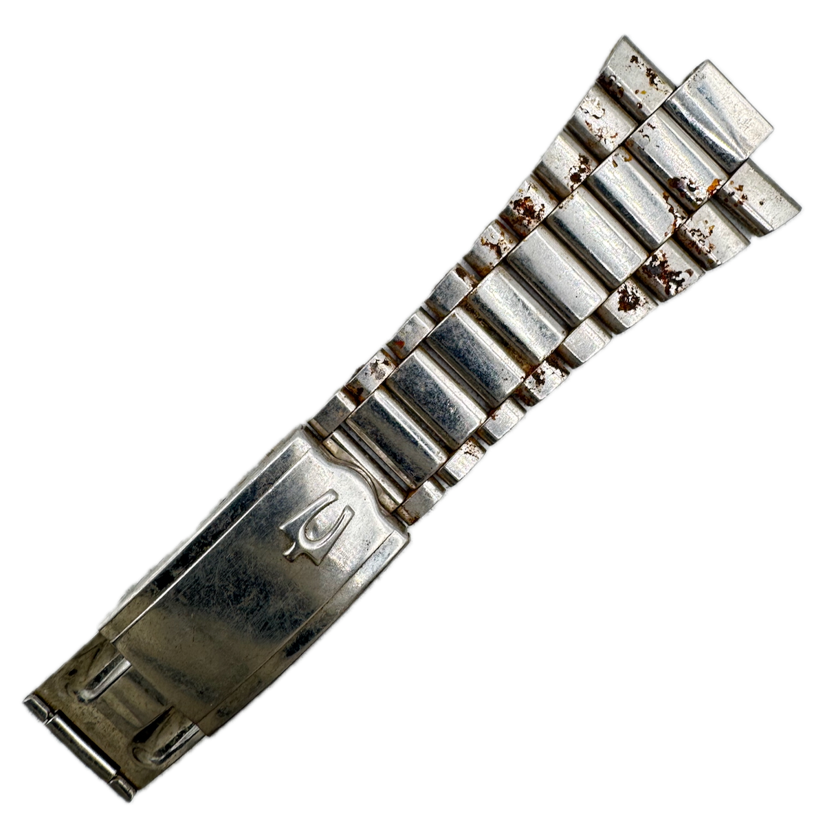 Vintage 10.5mm JB Champion Men's Wristwatch Band Stainless Steel Accutron USA