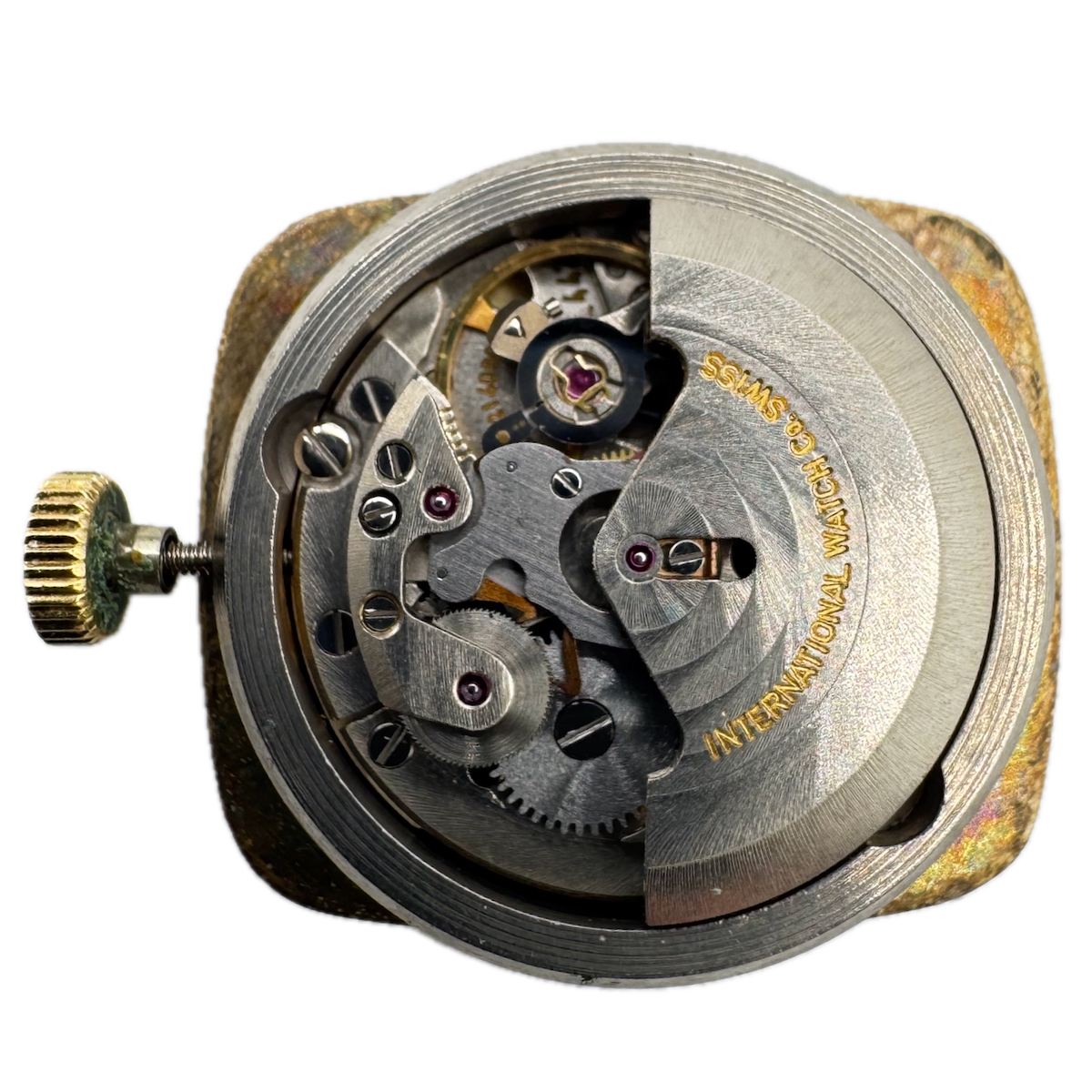 Vintage International IWC Automatic Ladies Wristwatch Movement 442 Running