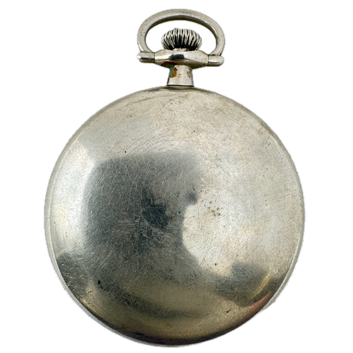 Antique 18s Keystone Open Face Pocket Watch Case for Key Nickel Alloy USA