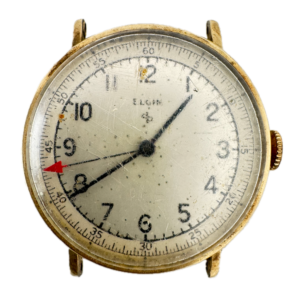 Vintage 29mm Elgin Tactical Dial 16jMen's Mechanical Wristwatch 539 10k GF