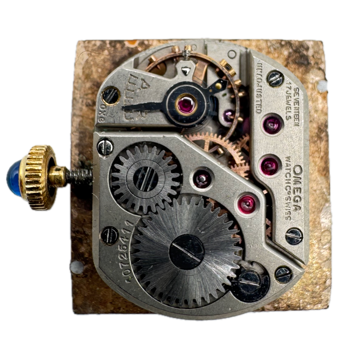 Vintage 13.5mm Omega 17 Jewel Mechanical Ladies Wristwatch Movement R13.5 Swiss