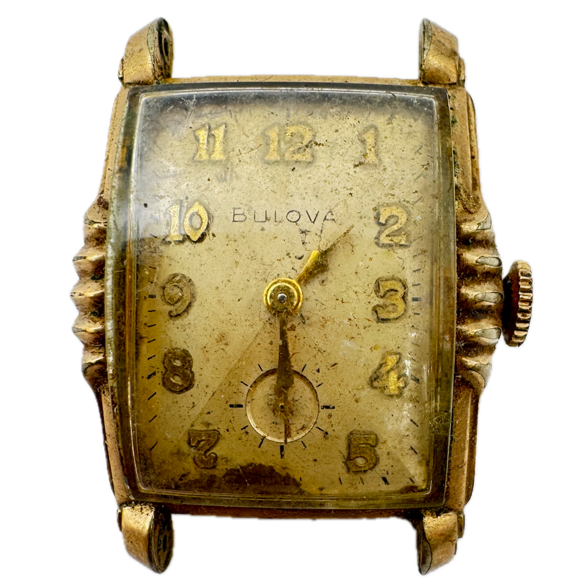 Vintage 1953 Bulova President Men's Mechanical Wristwatch 10 BM USA 10k RGP