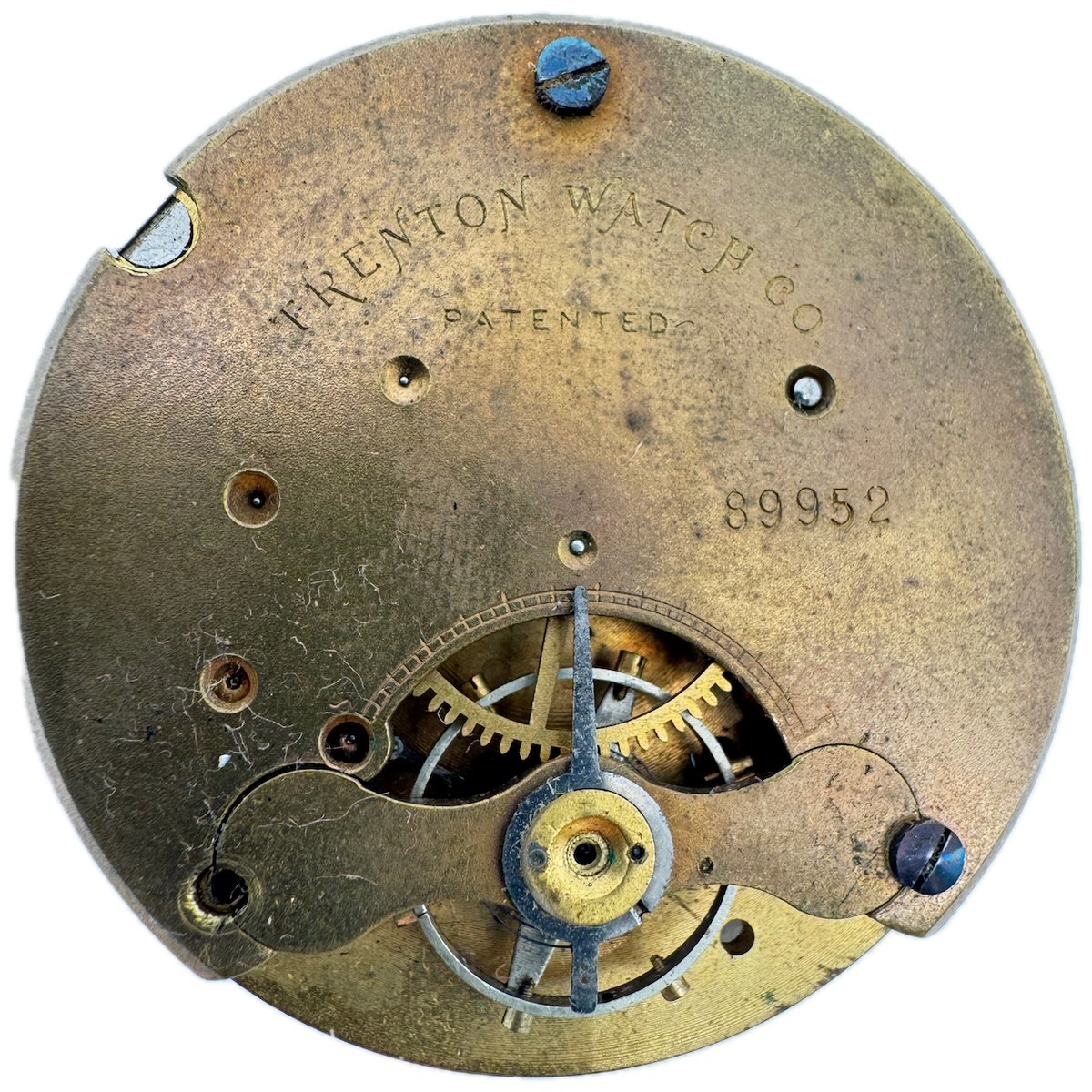 Antique 18s 1888 Trenton 7 Jewel Mechanical Pocket Watch Movement 23 USA