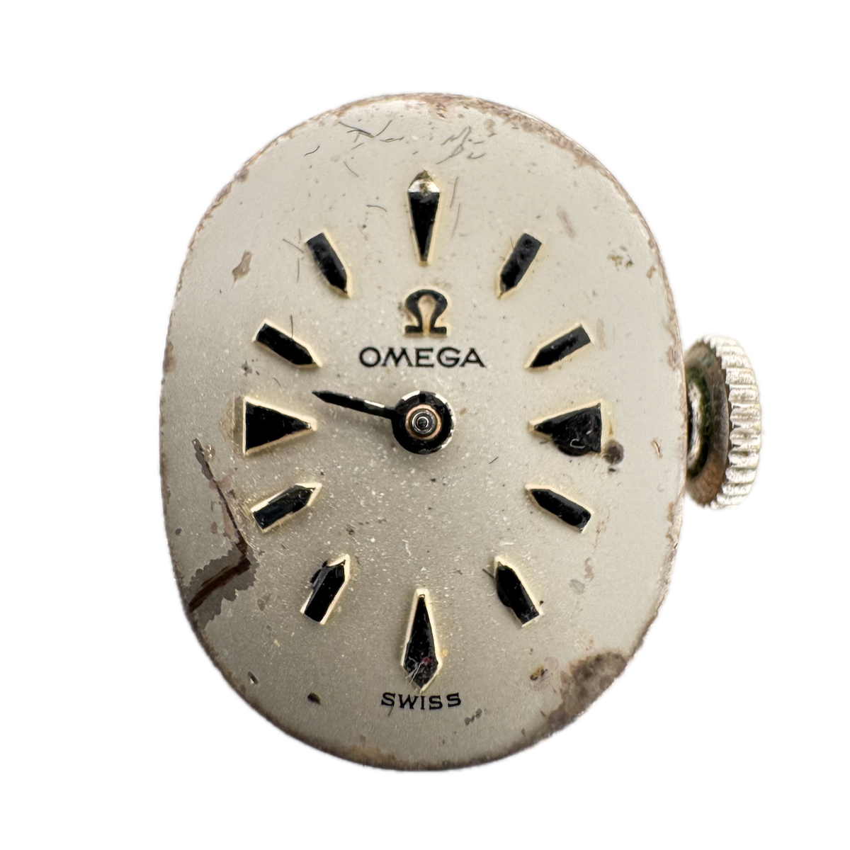 Vintage Omega 17 Jewel Mechanical Ladies Wristwatch Movement 483 Swiss Made