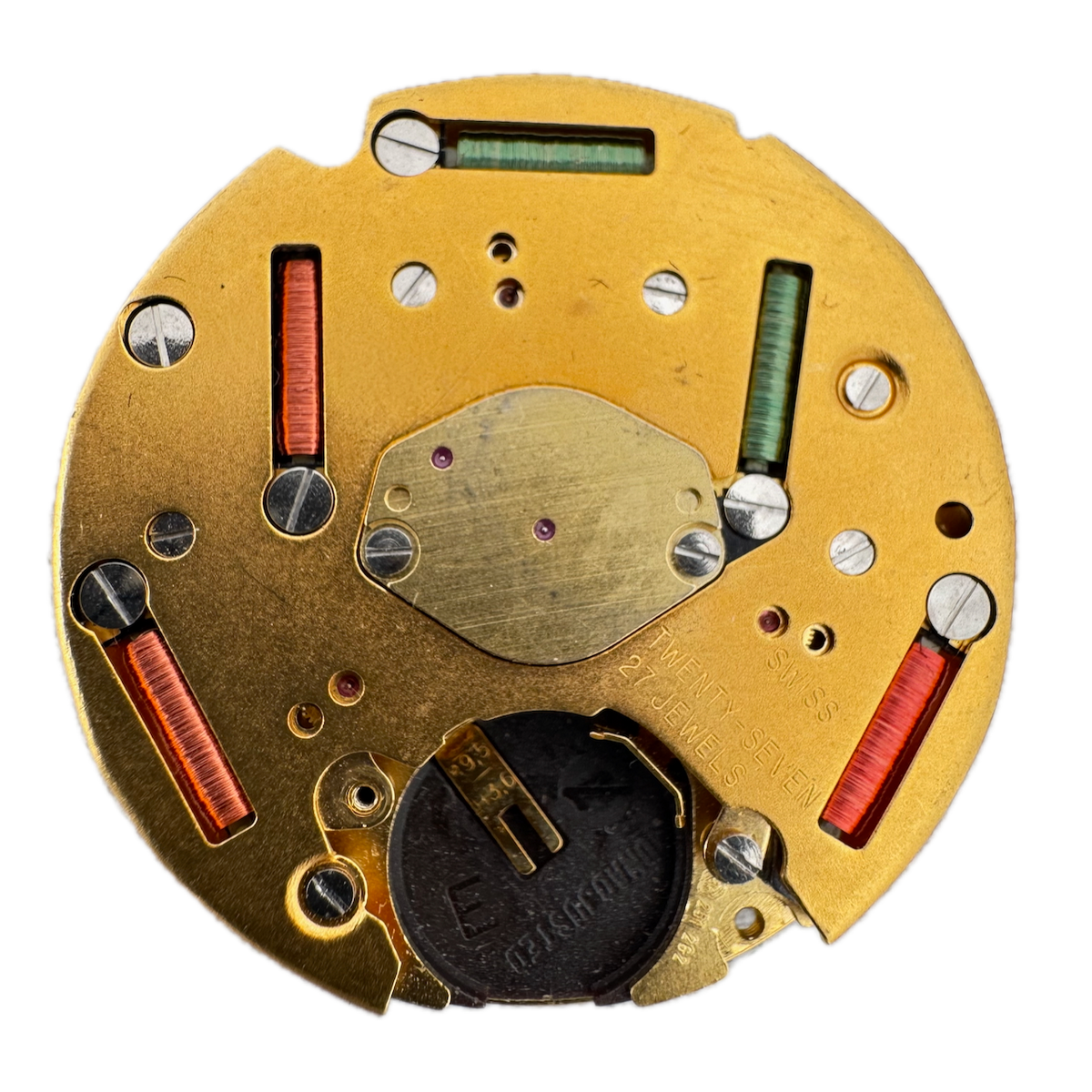 Vintage 30.5mm Unbranded Quartz Men's Wristwatch Movement ETA 251.262 Swiss 5