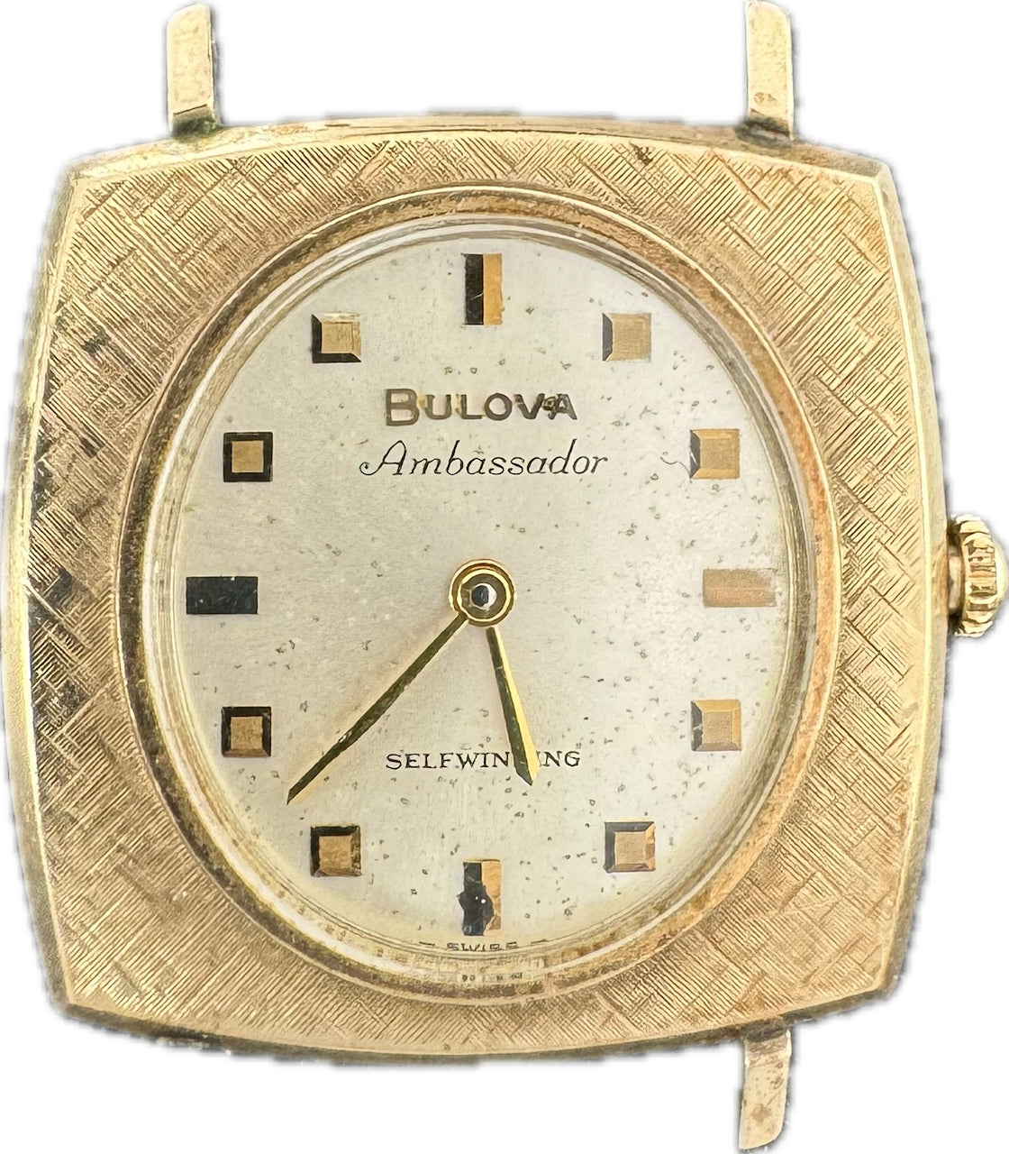 Vintage Bulova Ambassador Men's Automatic Wristwatch 12 EBA Swiss Gold Filled