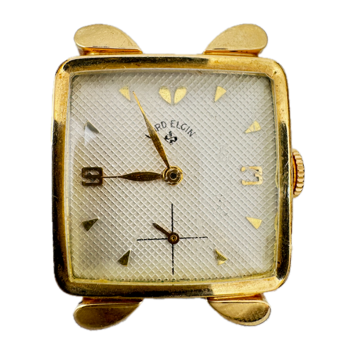 Vintage Lord Elgin 4823G Aldbridge Men's Mechanical Wristwatch 680 USA 14k GF