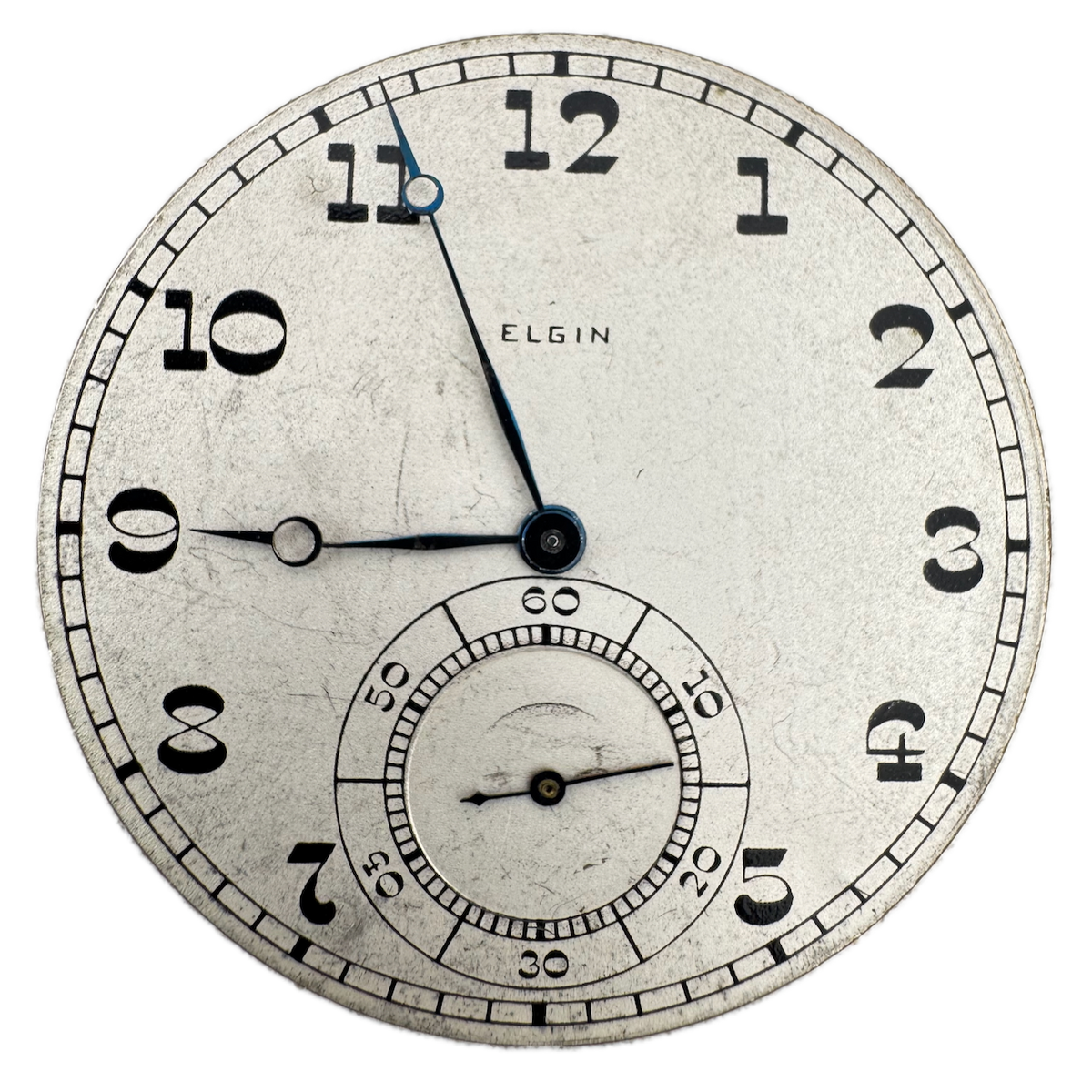 Antique 12s 1922 Elgin G.M. Wheeler 17 Jewel Pocket Watch Movement 452 USA