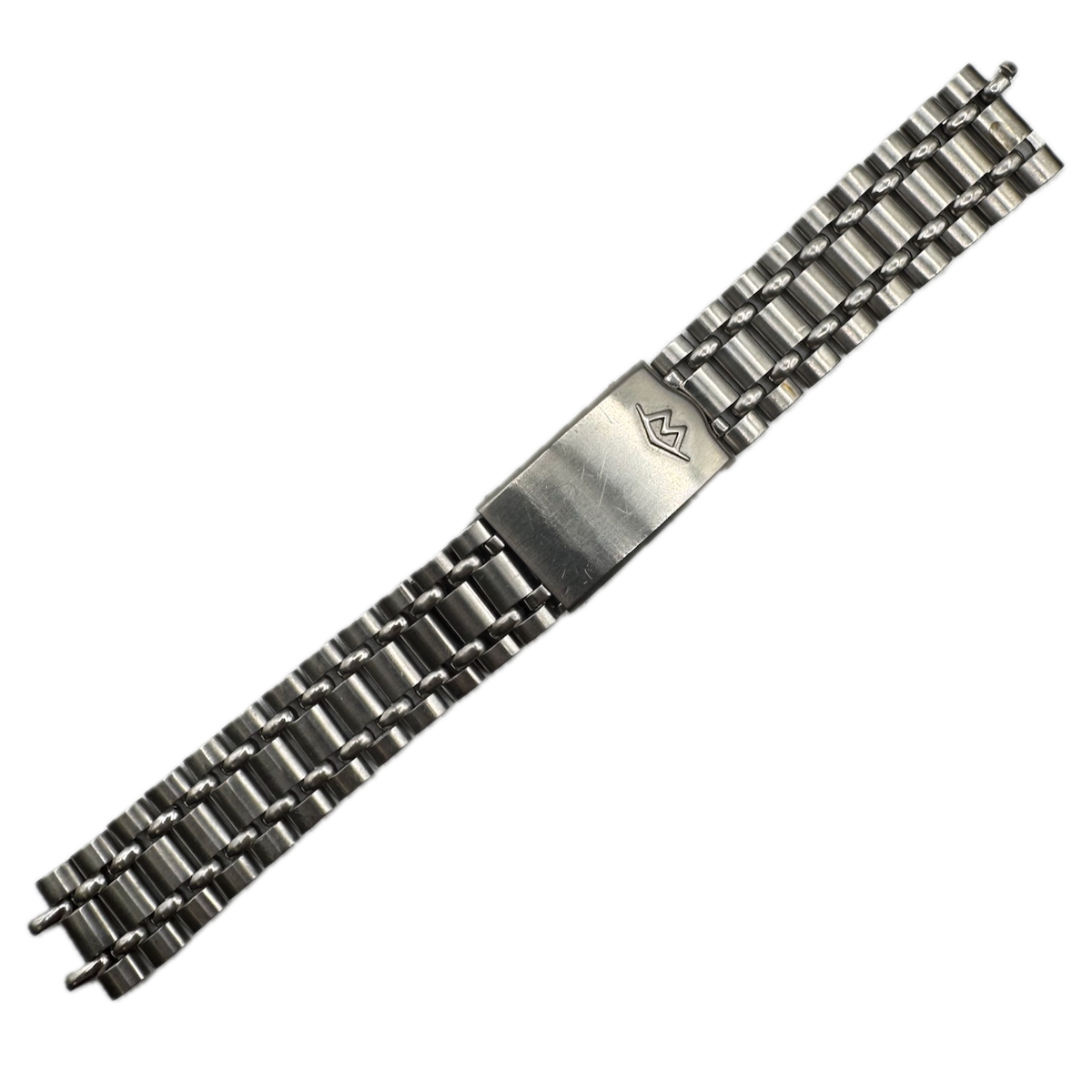 Vintage 9mm Movado Men's Wristwatch Bracelet Stainless Steel Datron Swiss