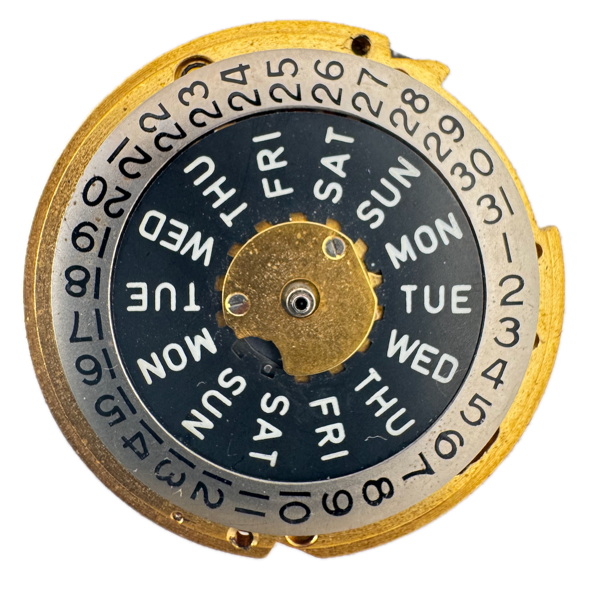 Vintage Accutron Day/Date Tuning Fork Men's Wristwatch Movement 2182 USA