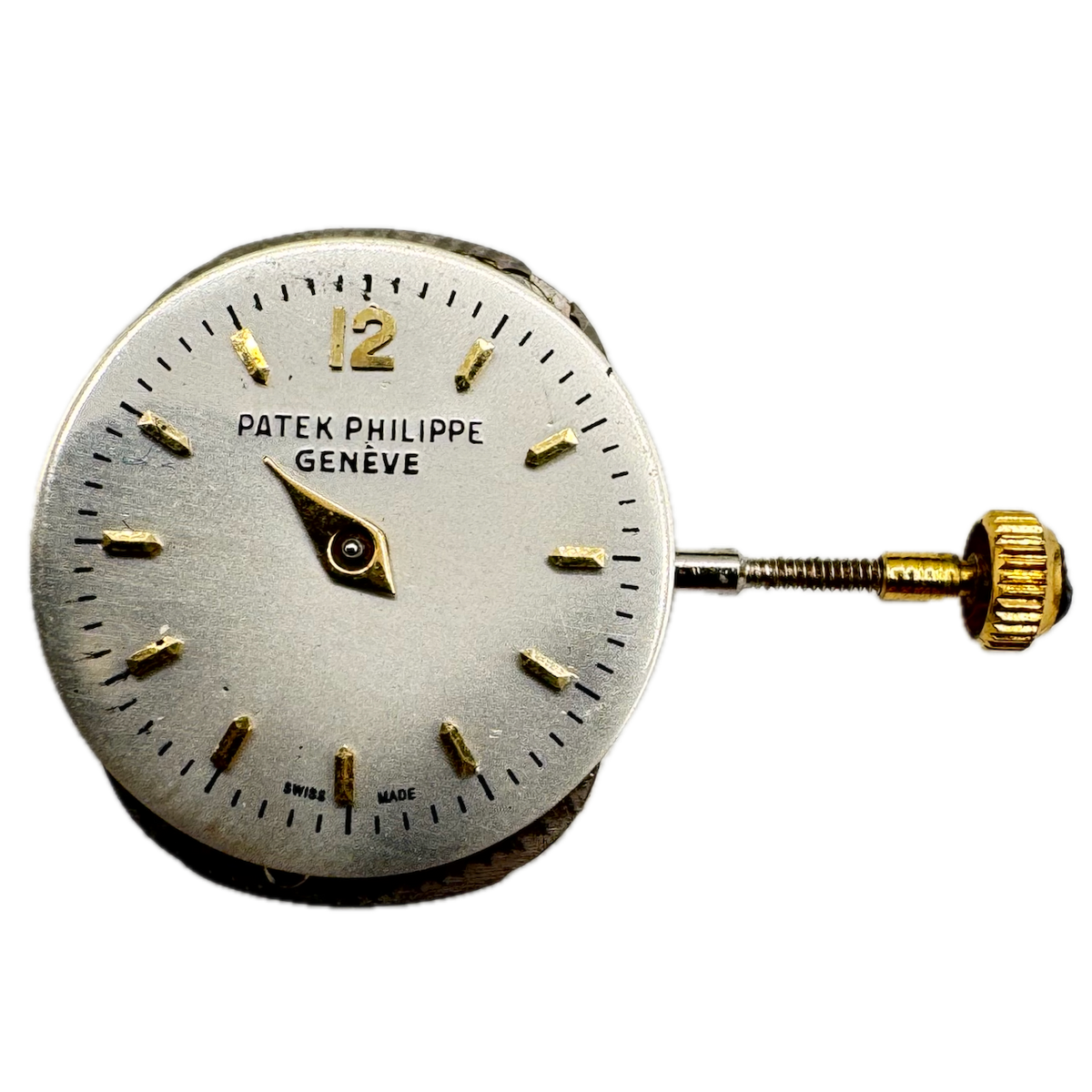 Vintage 15mm Patek Philippe Geneve Cocktail Mechanical Wristwatch Movement Swiss