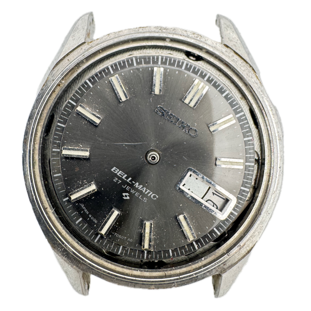 Vintage 38mm Seiko 4006-7010 Bellmatic Men's Automatic Wristwatch 4006A Japan